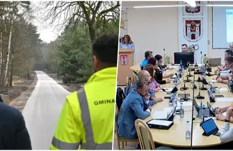 Sesja Rady Miejskiej w Sławie. Dyskutowano o drodze Kuźnica Głogowska - Myszyniec