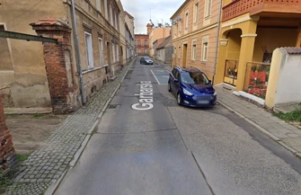 Burmistrz Konrad Antkowiak Będziemy robić ulicę Garbarską
