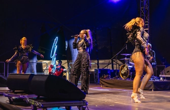 Koncert disco polo w Sławie