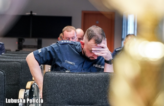 Łukasz Walorczyk z KPP Wschowa najlepszym dyżurnym w Lubuskiem