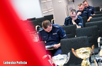 Łukasz Walorczyk z KPP Wschowa najlepszym dyżurnym w Lubuskiem