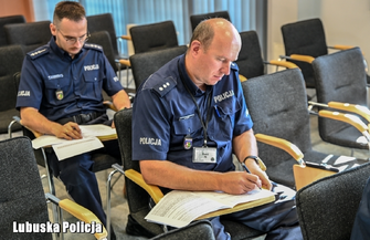 Maciej Garbaciak z KPP Wschowa najlepszym rzecznikiem dyscyplinarnym w lubuskiej policji