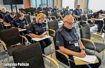 Maciej Garbaciak z KPP Wschowa najlepszym rzecznikiem dyscyplinarnym w lubuskiej policji