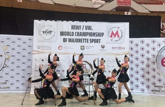 Mażoretki ze Wschowy na VIII. WORLD CHAMPIONSHIP OF MAJORETTE SPORT