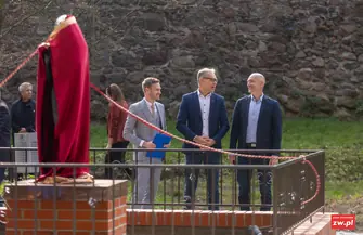 Odsłonięcie Rzeźby Flecisty