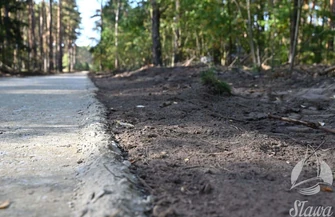 Budowa ścieżki na odcinku RadzyńJózefów