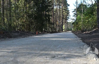 Budowa ścieżki na odcinku RadzyńJózefów