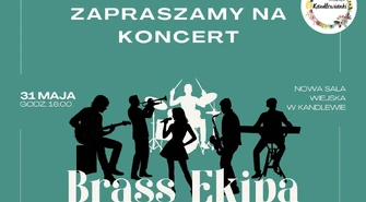 Koncert na sali wiejskiej w Kandlewie