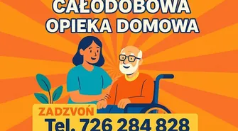 Oferujemy całodobową opiekę seniora z zamieszkaniem