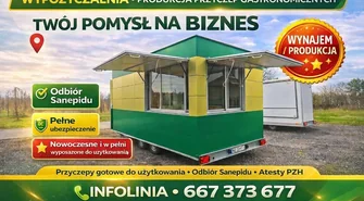 Wypożyczalnia - produkcja przyczep gastronomicznych